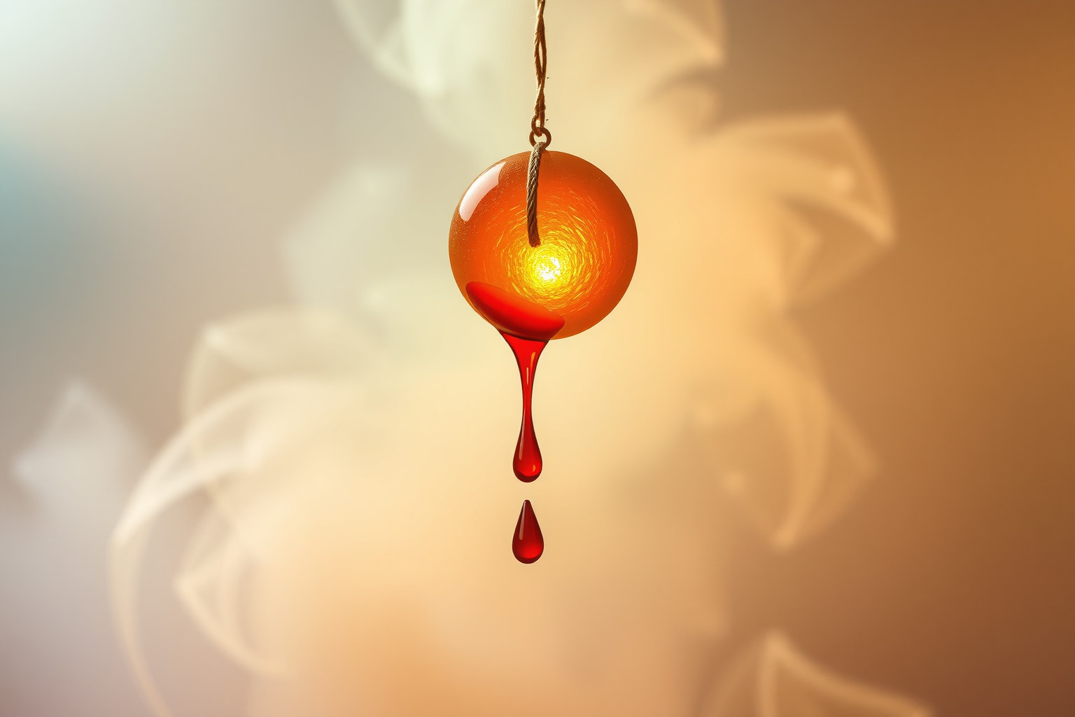 Sognare un bottone d'oro che sanguina simboleggia avvertimenti emotivi.