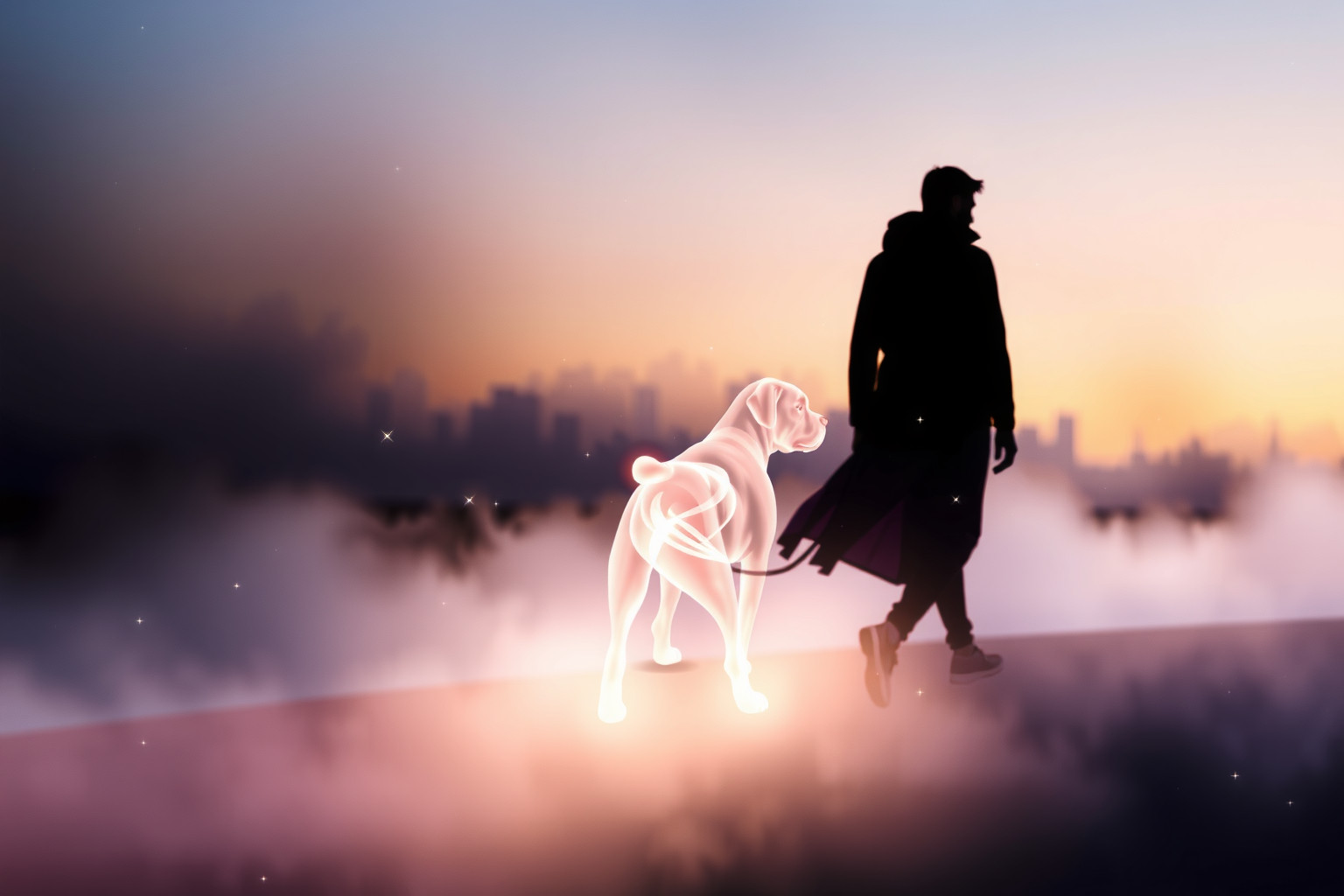 Sognare un boxer che ti segue simboleggia fedeltà e protezione costante.