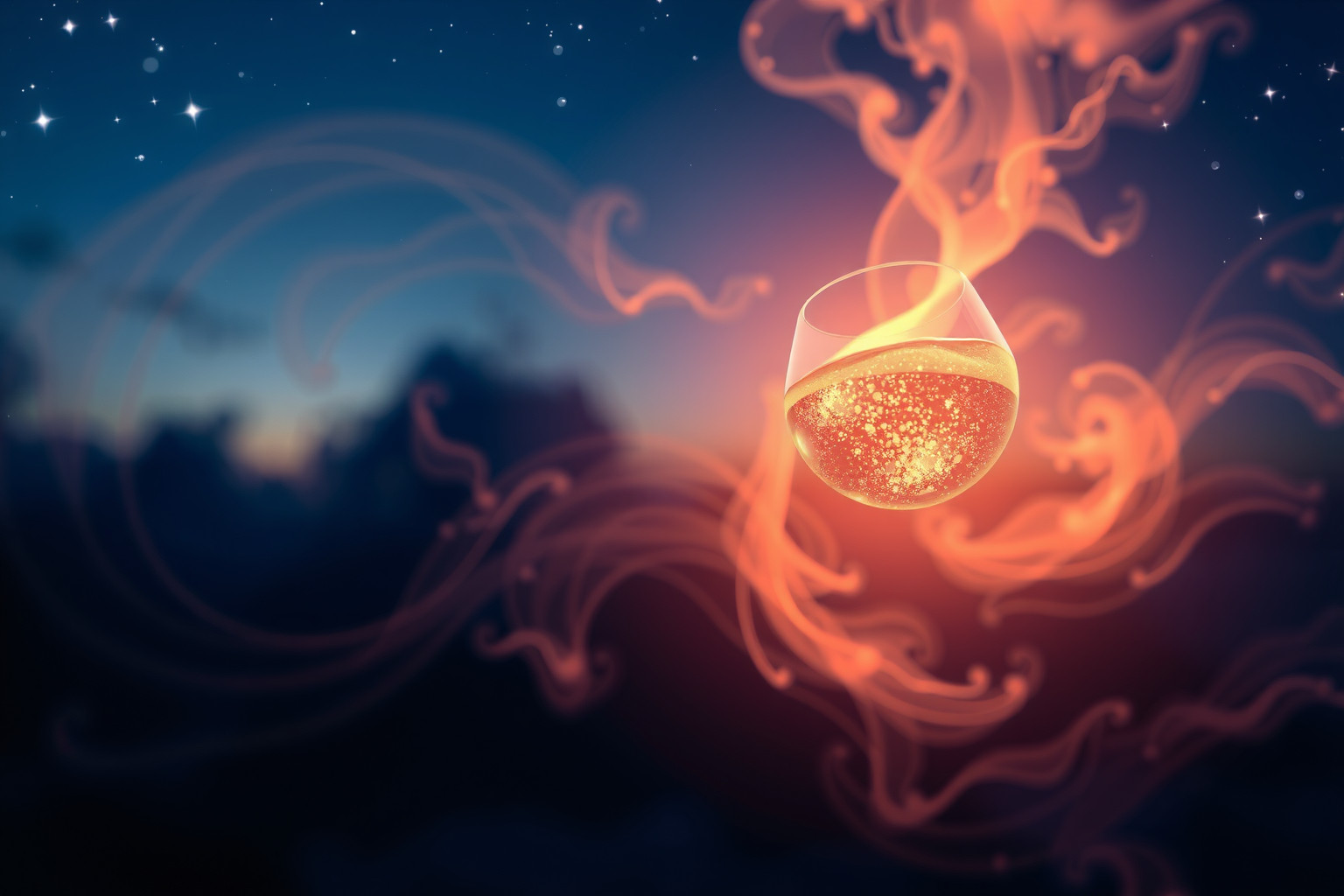 Sognare un calice di vino pieno simboleggia gioia e appagamento.