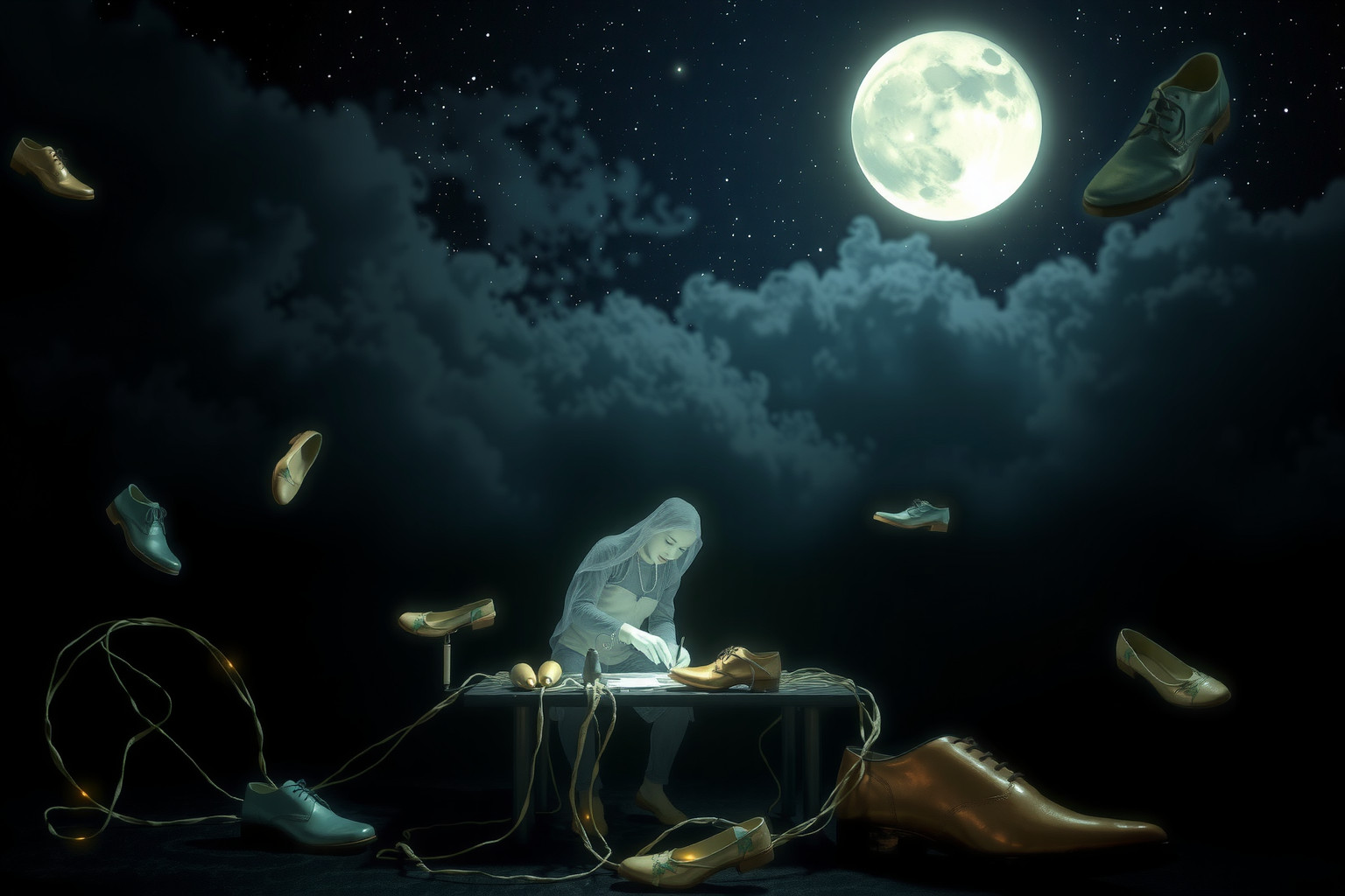 Sognare il calzolaio notturno simboleggia introspezione e segreti nascosti.