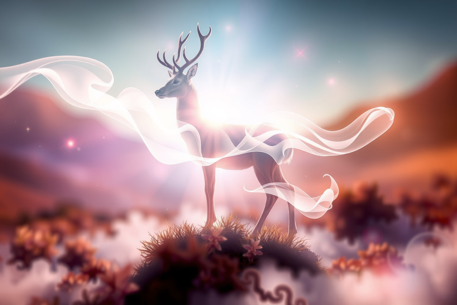 Sognare un cervo che si trasforma simboleggia rinascita e potenziale.