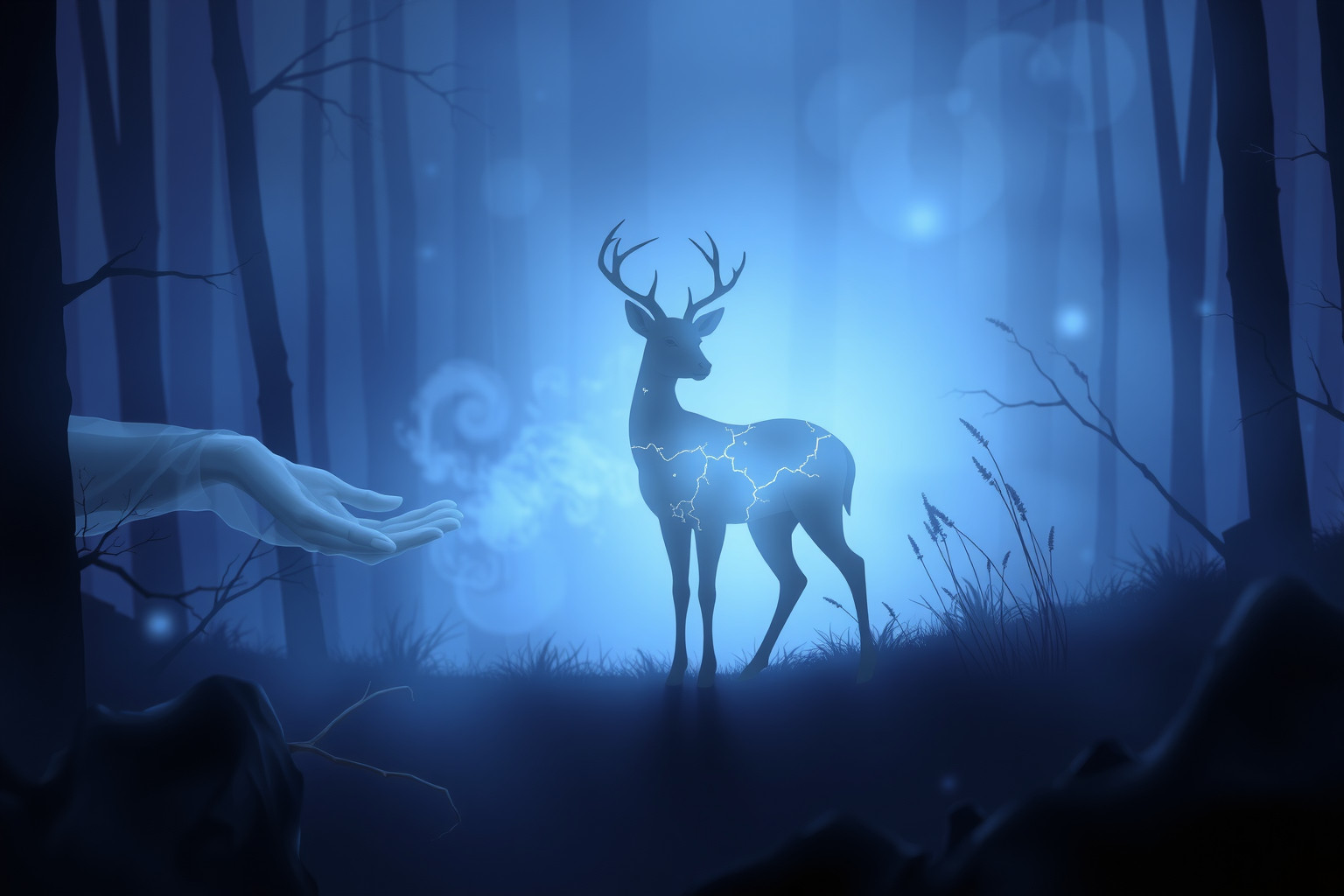 Sognare un cervo ferito riflette la fragilità e il rimorso interiore.