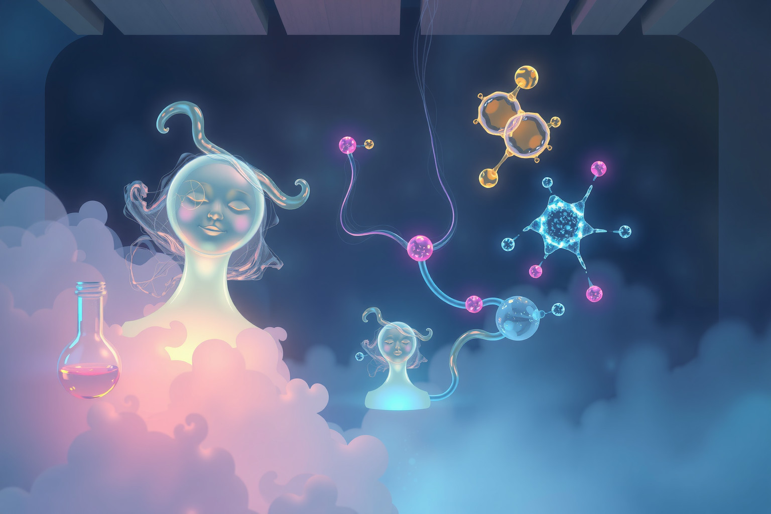 Sognare un chimico amico simboleggia trasformazioni inaspettate nella vita.