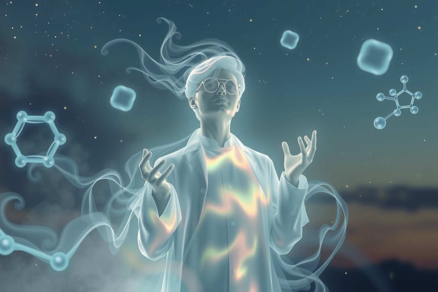 Sognare un chimico che parla simboleggia scoperta e trasformazione interiore.