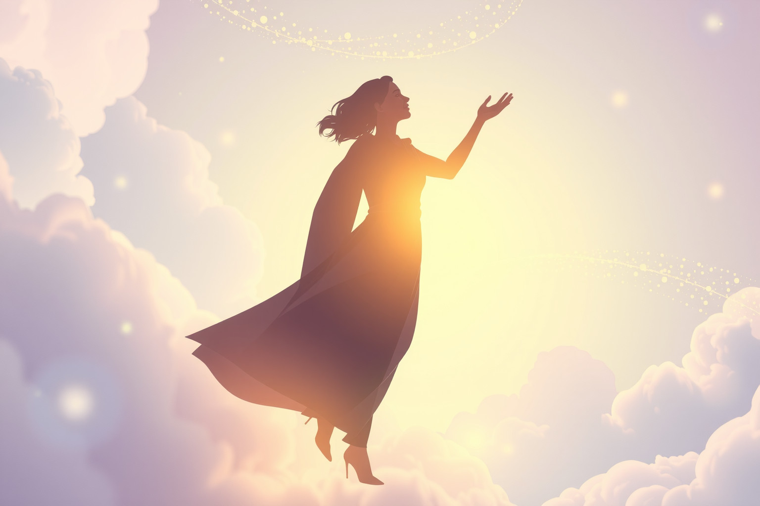 Sognare un docente che vola simboleggia aspirazioni elevate e idealismo.