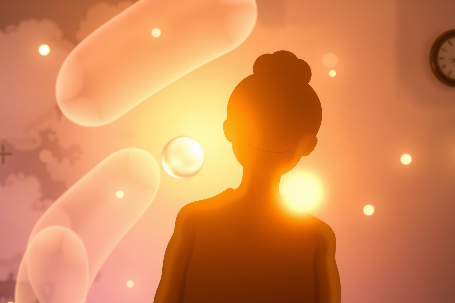 Sognare un estinto che ride simboleggia pace e ricordi felici.