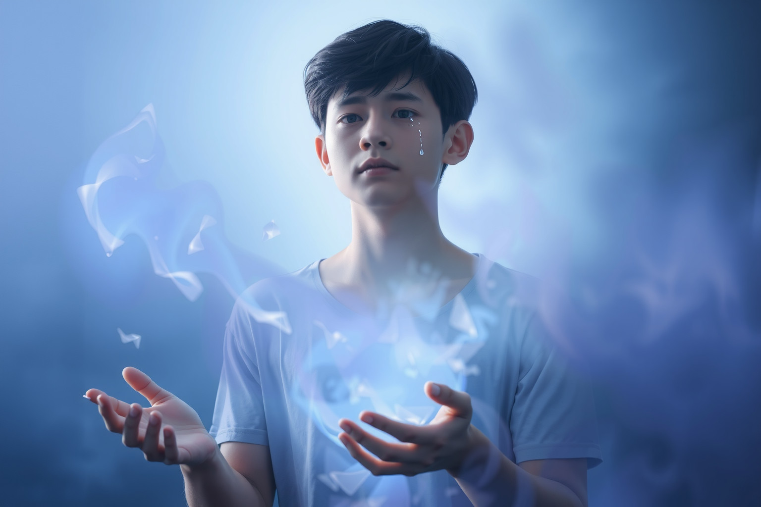 Sognare un fidanzato che piange rivela insicurezze emotive profonde.