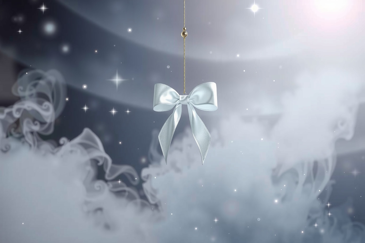 Sognare un fiocco argentato simboleggia purezza e nuove opportunità.