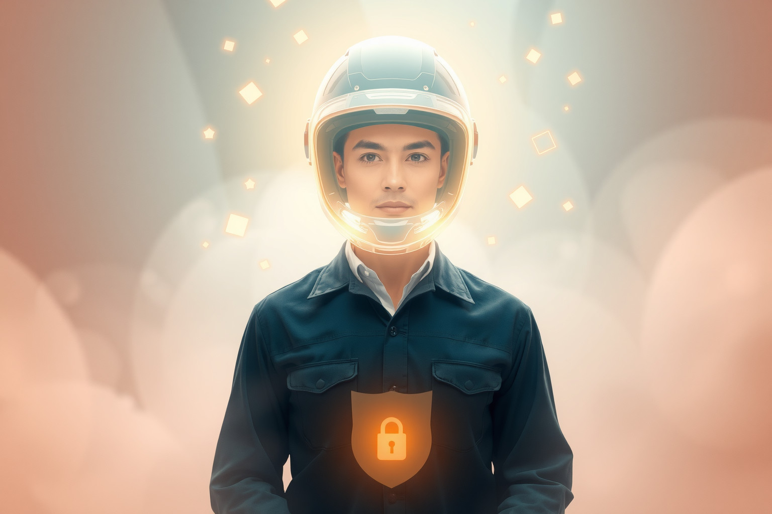 Sognare un ingegnere con casco simboleggia protezione e sicurezza.