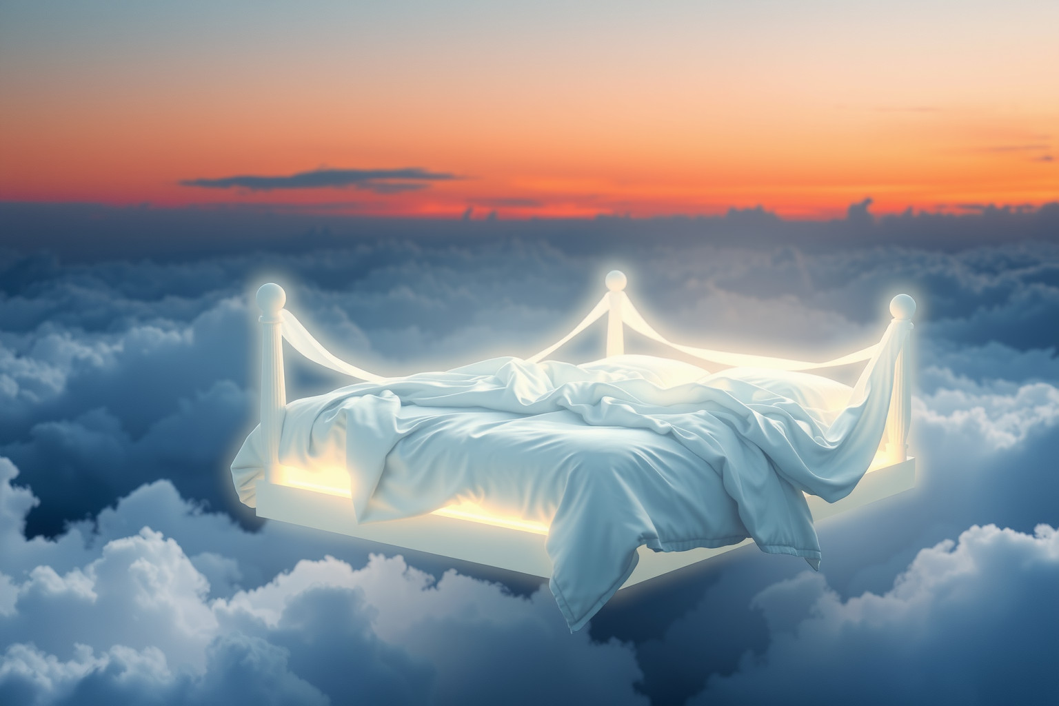 Sognare un letto coniugale pulito simboleggia armonia e serenità.