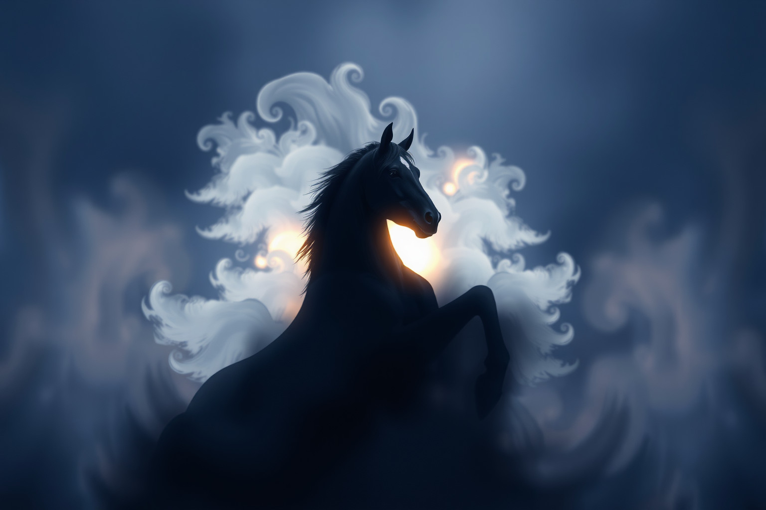 Sognare un Lipizzano nero simboleggia potenza nascosta e trasformazione interiore.