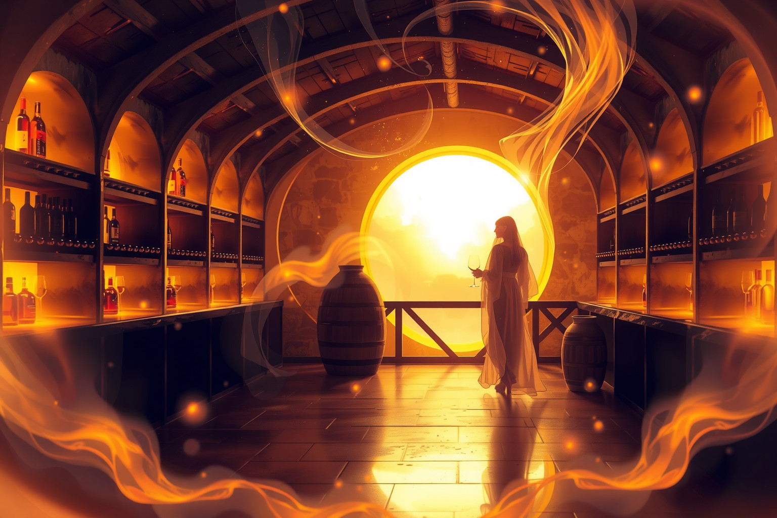 Sognare un maestro di cantina indica saggezza e nuova consapevolezza.