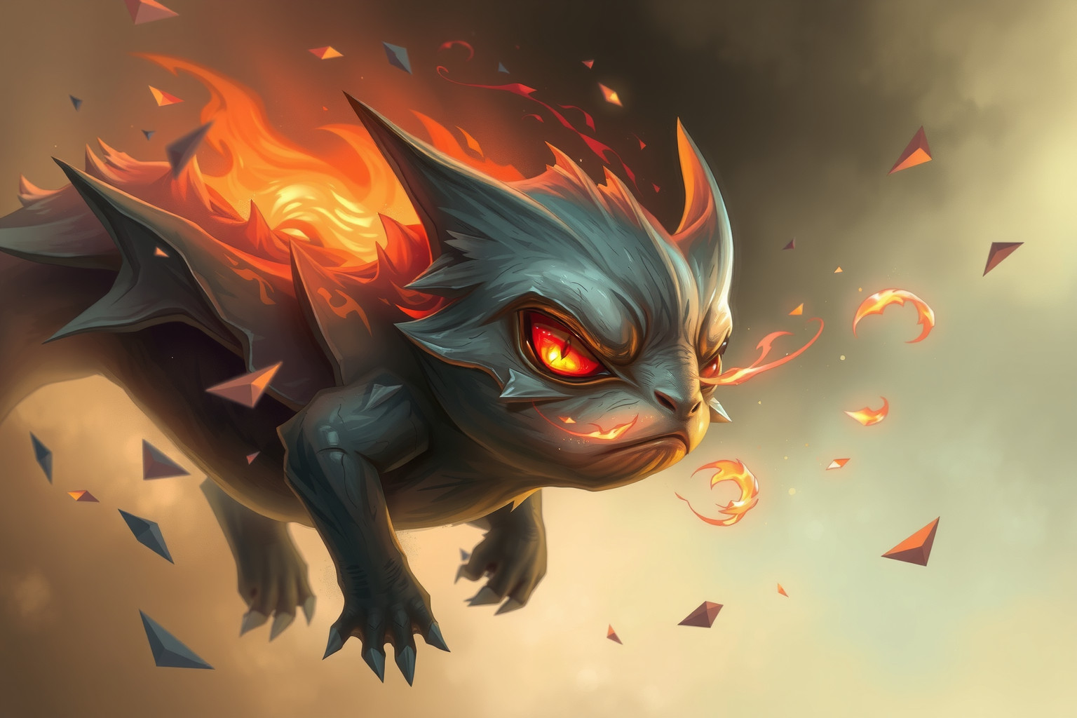 Sognare un mammoletto arrabbiato indica tensioni interiori irrisolte.