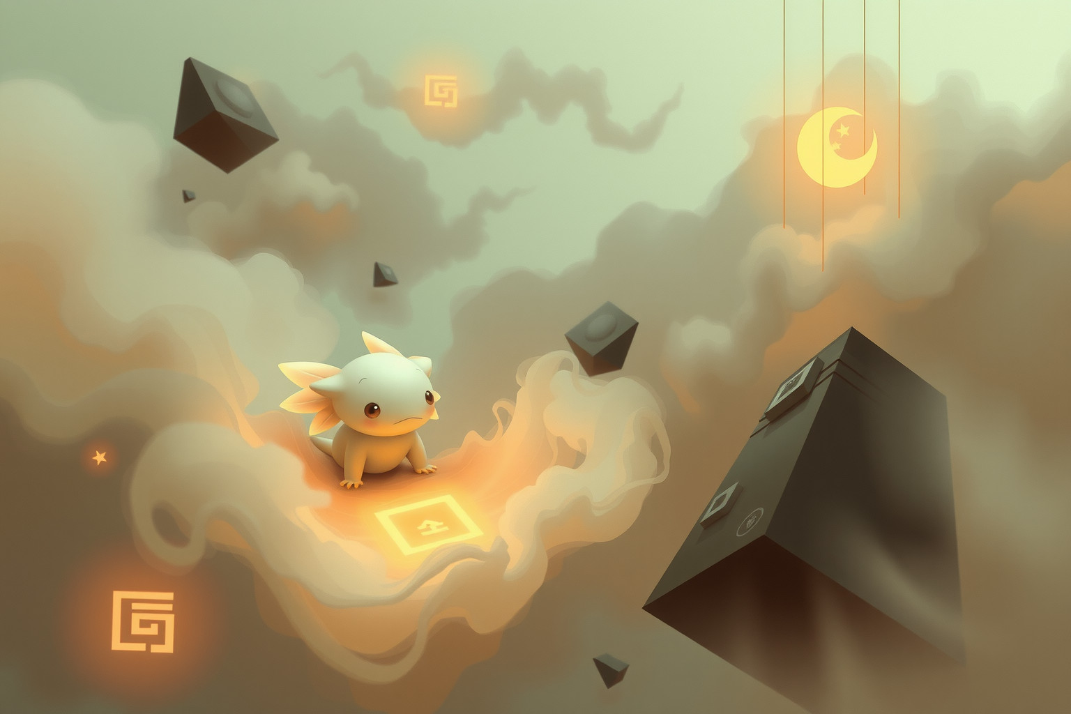 Sognare un mammoletto deforme indica insicurezze interiori nascoste.