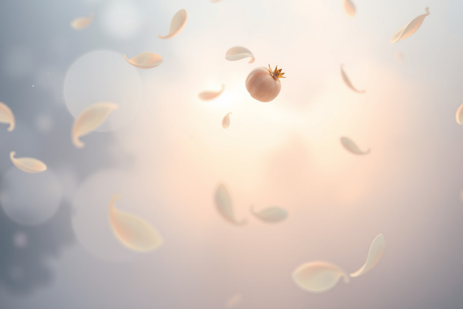 Sognare un melograno bianco simboleggia purezza e nuove opportunità.