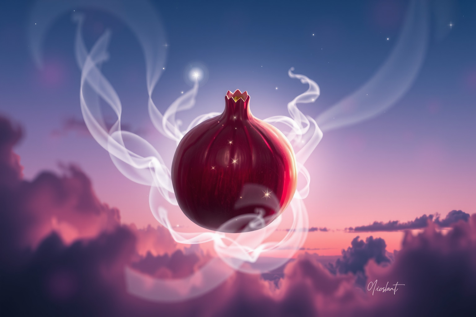 Sognare un melograno gigante simboleggia abbondanza e fertilità.