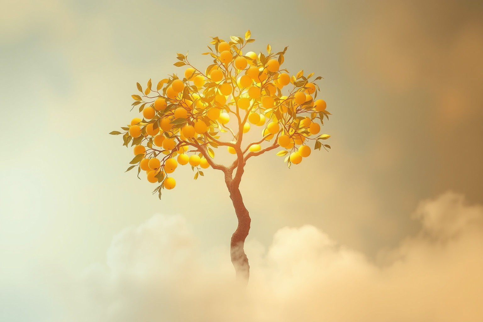 Sognare un nespolo con frutti gialli simboleggia prosperità imminente.