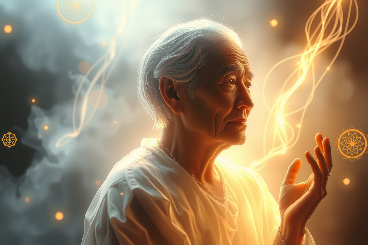 Sognare nonni defunti evoca saggezza, guida e protezione spirituale.