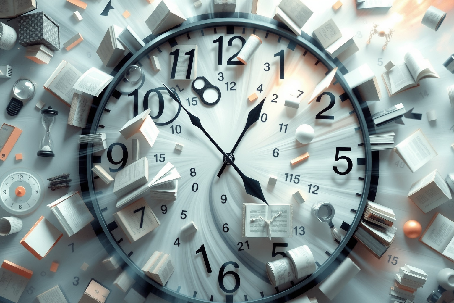 Sognare un orario troppo pieno indica stress e paura di fallire.