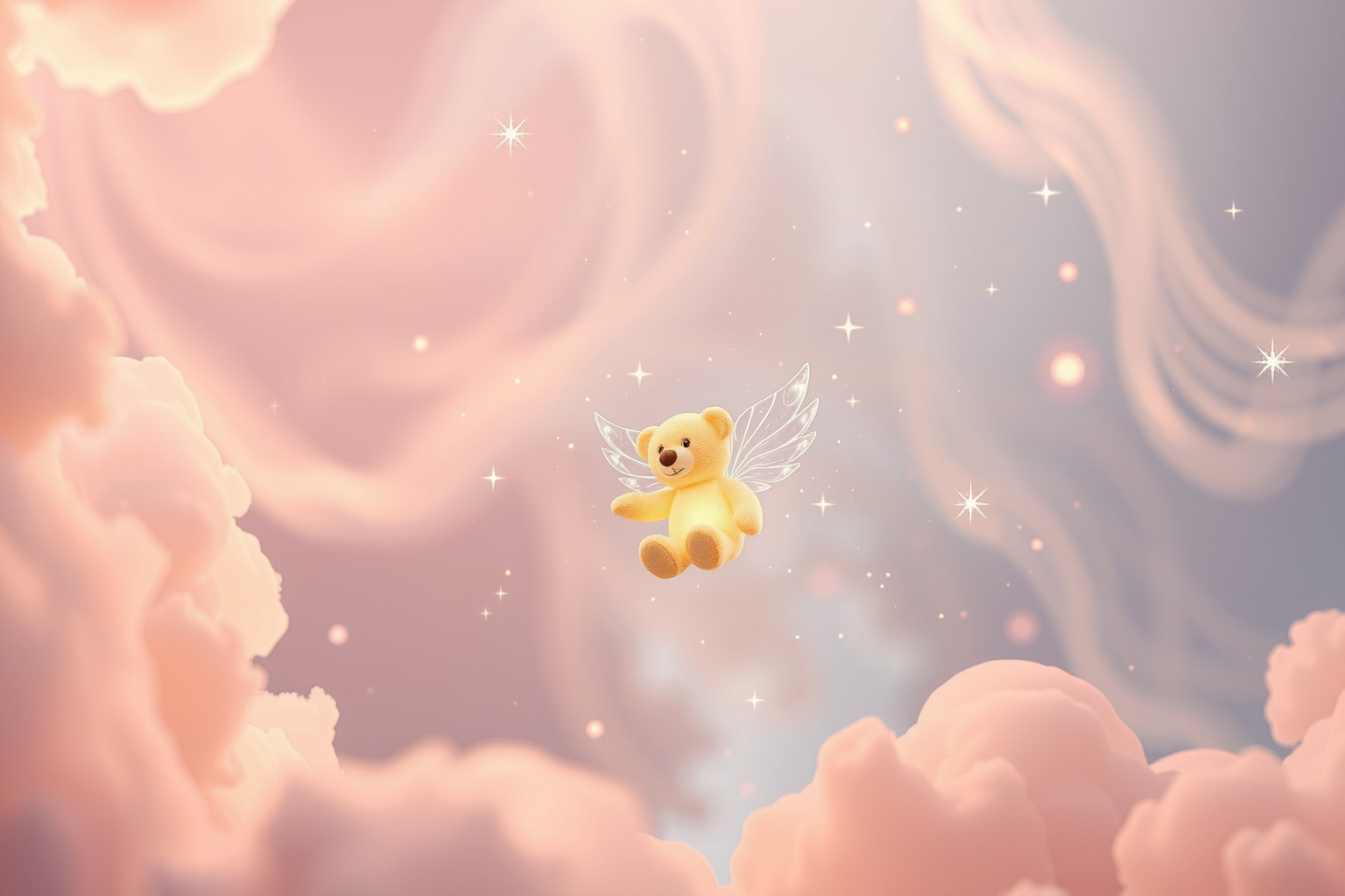 Sognare un orsacchiotto che vola simboleggia libertà e spensieratezza.