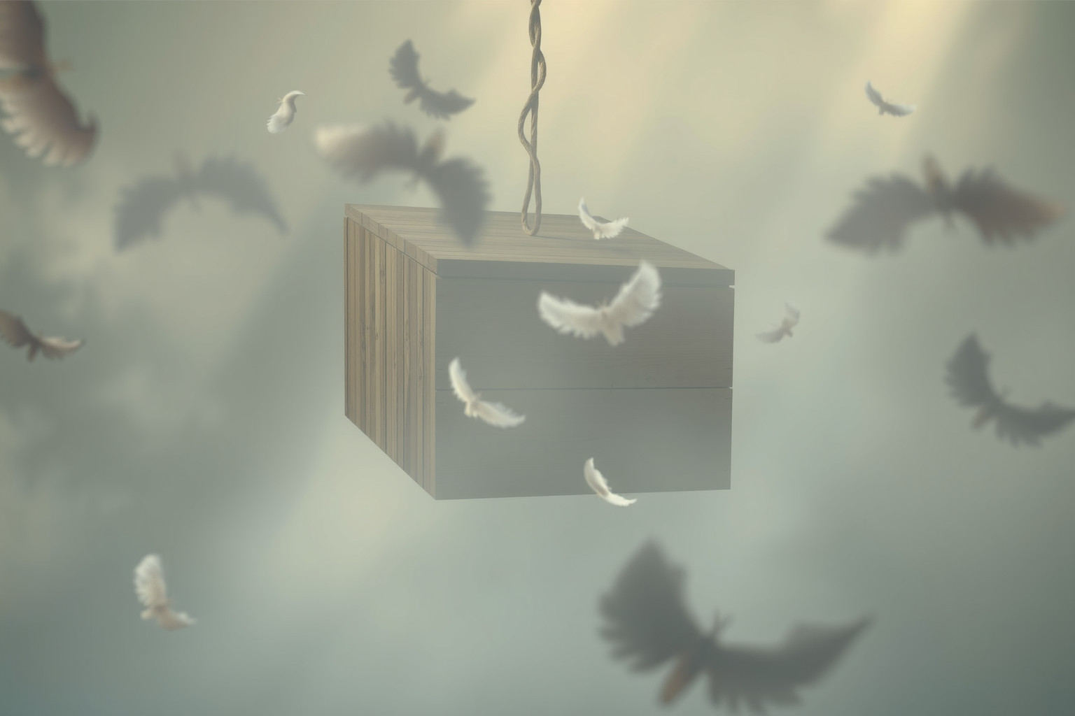 Sognare un pollaio vuoto simboleggia isolamento e risorse scarse.