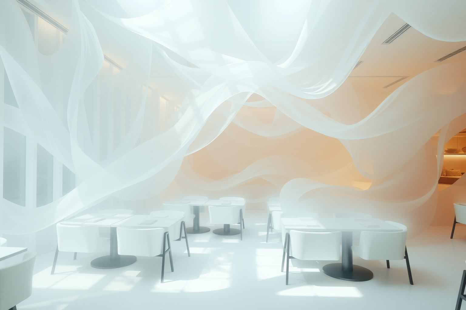 Sognare un ristorante che cambia aspetto riflette trasformazioni interiori profonde.