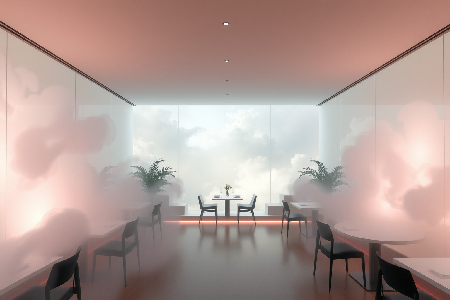 Sognare un ristorante senza finestre riflette isolamento emotivo e mistero.