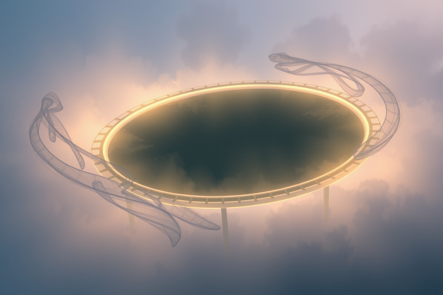 Sognare un trampolino sporco indica ostacoli nascosti nelle tue ambizioni.