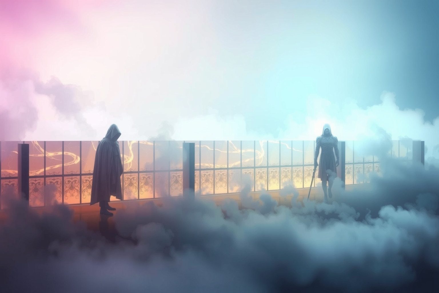 Sognare una barriera con guardie simboleggia protezione e controllo.