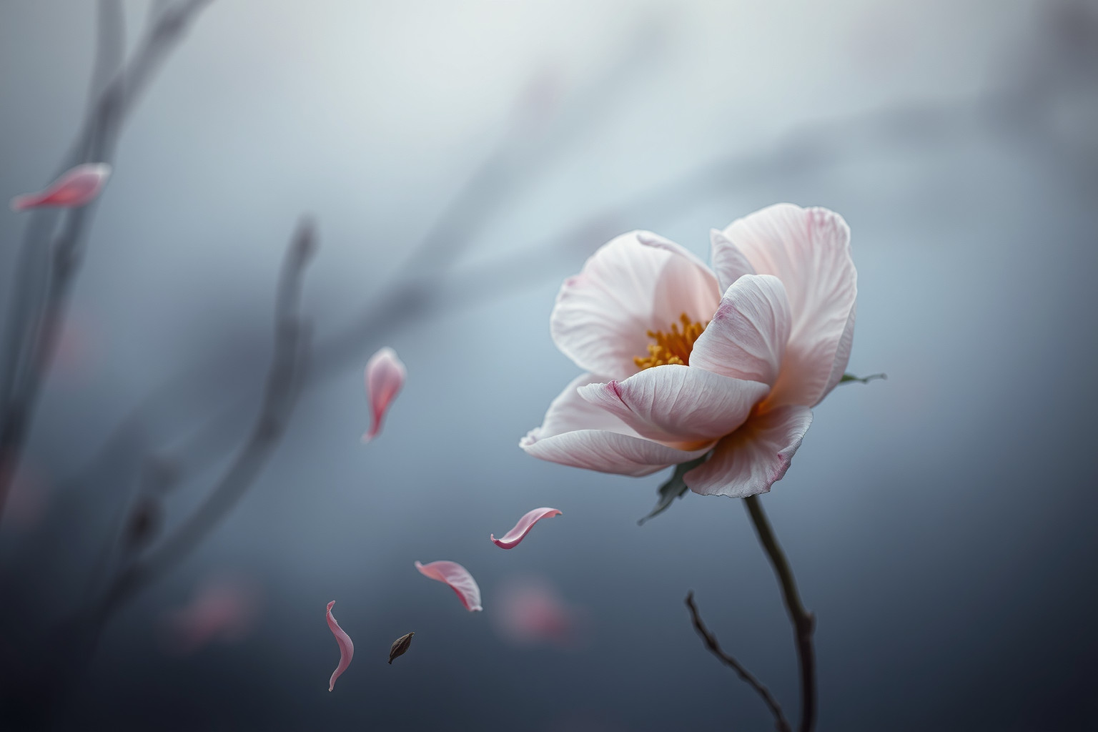 Sognare camelie appassite simboleggia la fine di un ciclo.