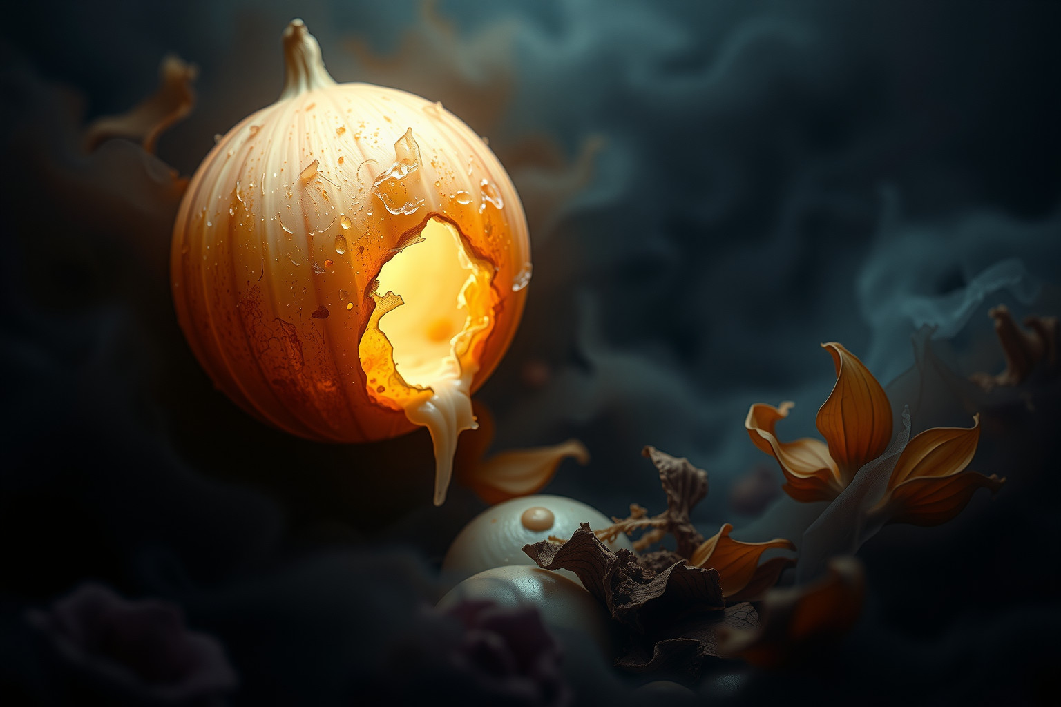 Sognare cipolla marcia svela problemi nascosti e negatività profonde.