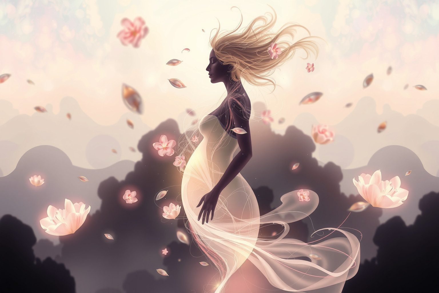 Sognare donna incinta simboleggia fertilità, creatività e rinascita.