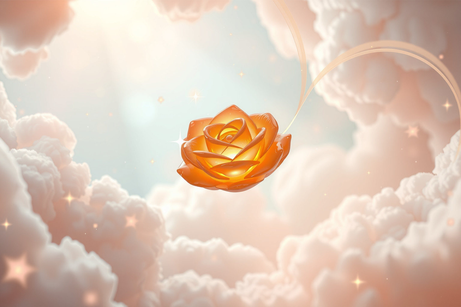 Sognare una gemma di rosa arancione simboleggia energia e novità.