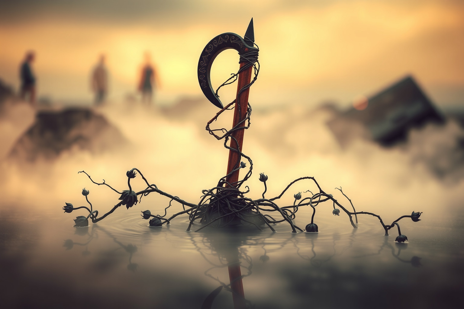 Sognare una lancia arrugginita simboleggia potenziale trascurato e abbandonato.