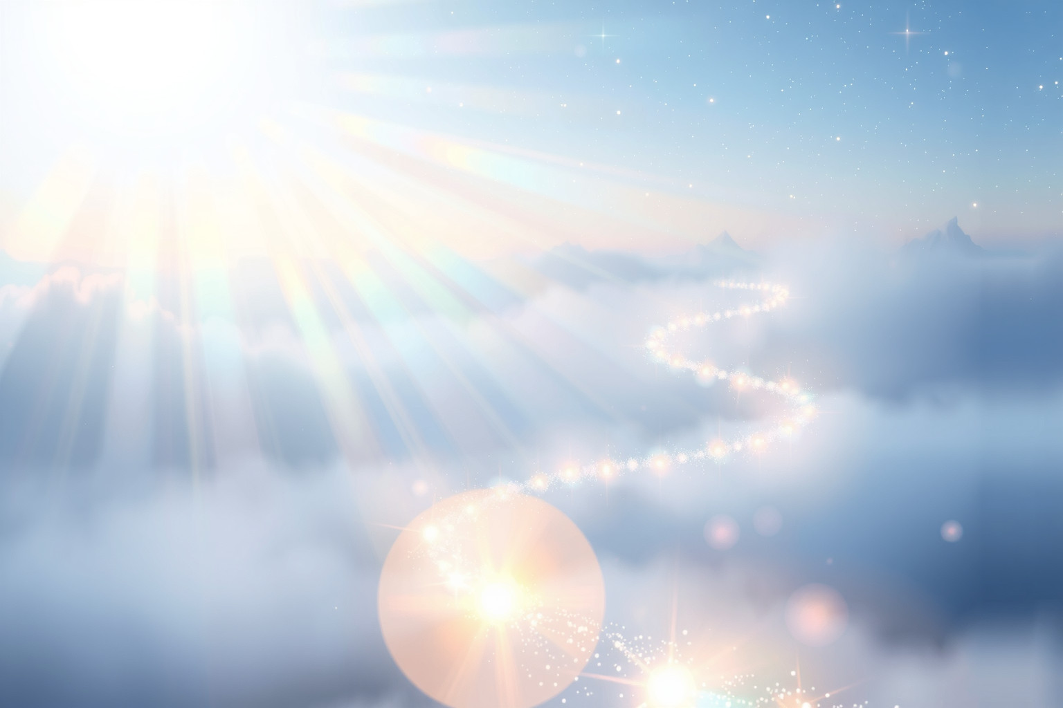 Sognare una linea guida di luce rappresenta speranza e illuminazione interiore.