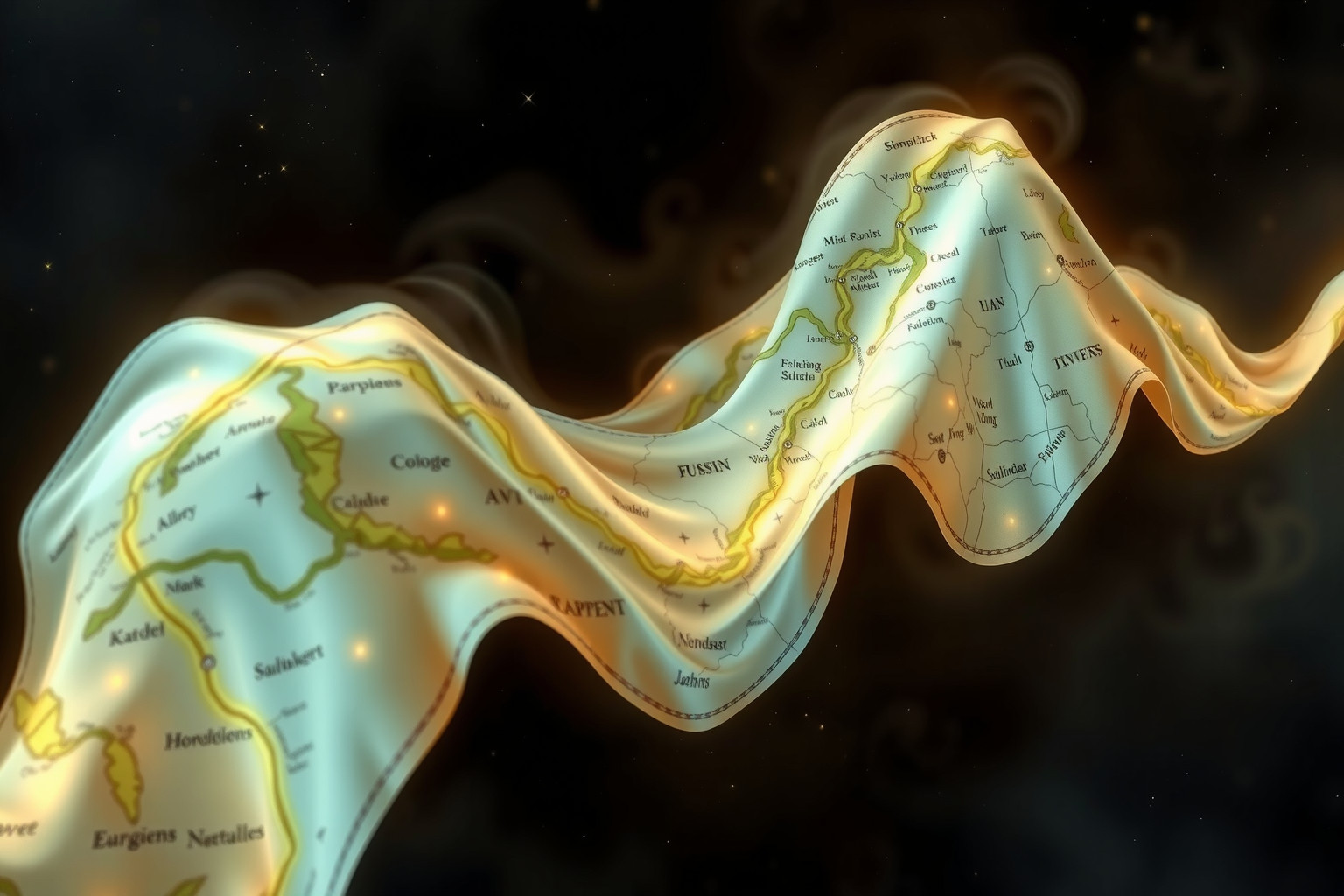 Sognare una mappa antica simboleggia la ricerca del proprio destino.