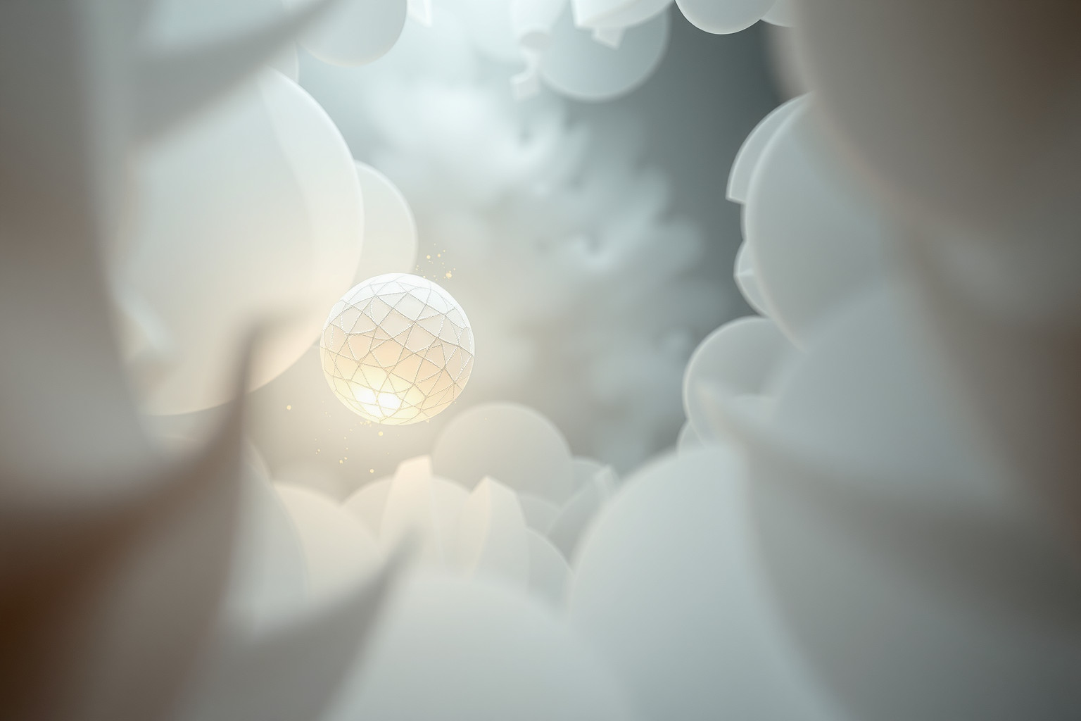 Sognare particelle sonore indica intuizioni che emergono dalla mente subconscia.