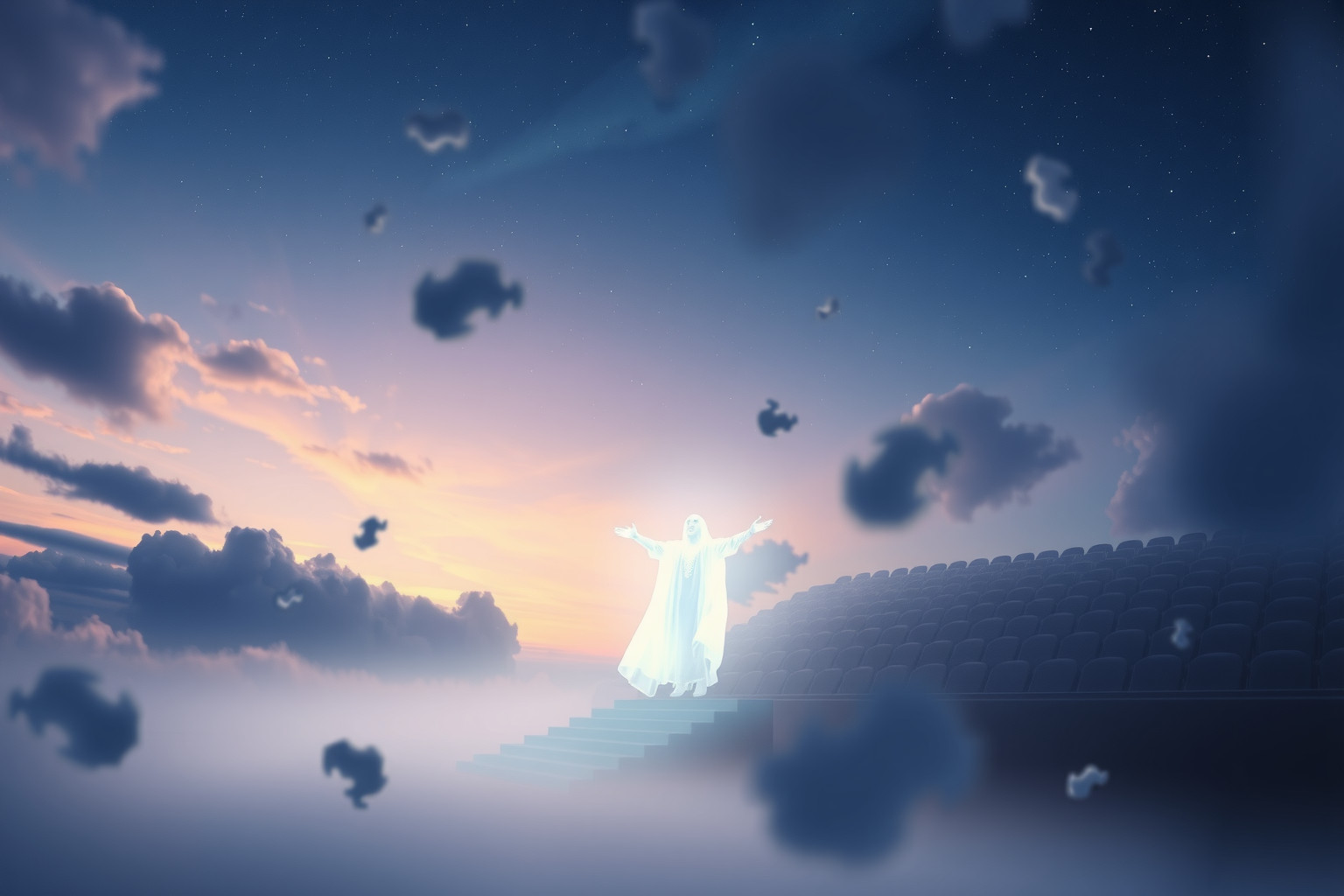 Sognare prediche sulla fine del mondo riflette ansie esistenziali profonde.