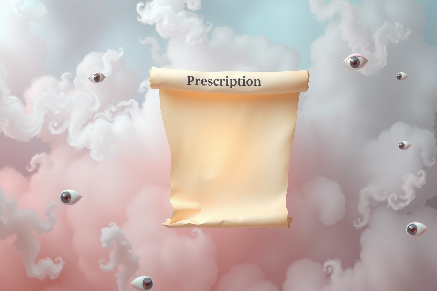 Sognare prescrizioni senza medico riflette insicurezza verso autorità.