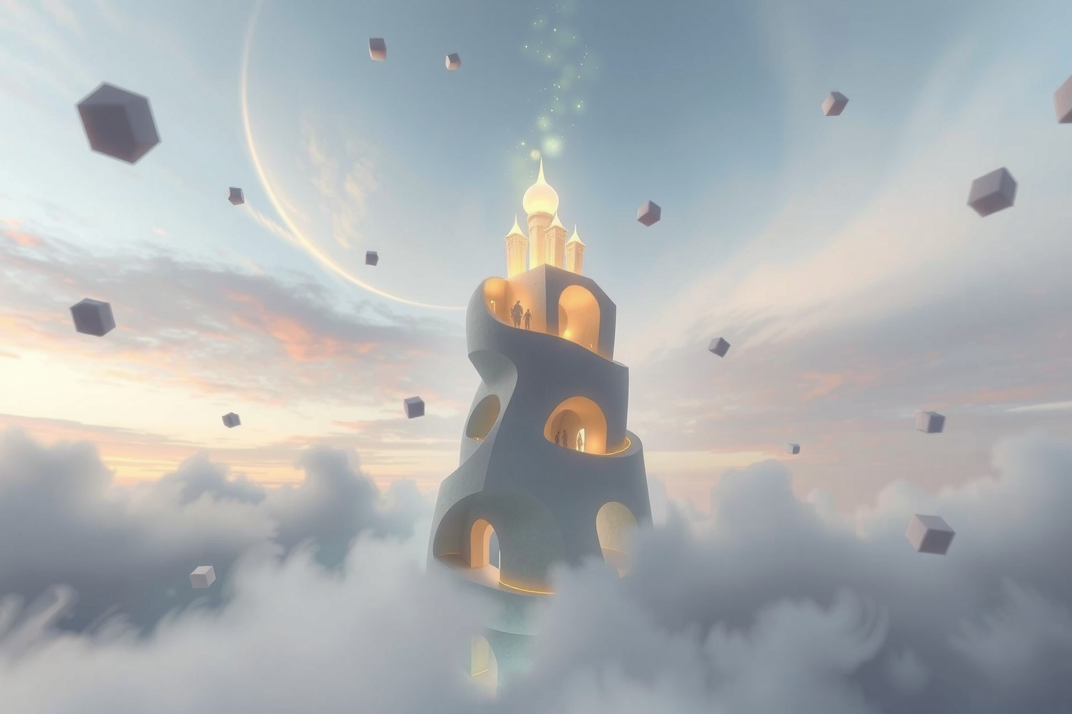 Sognare torre abitata simboleggia protezione e aspirazioni elevate.