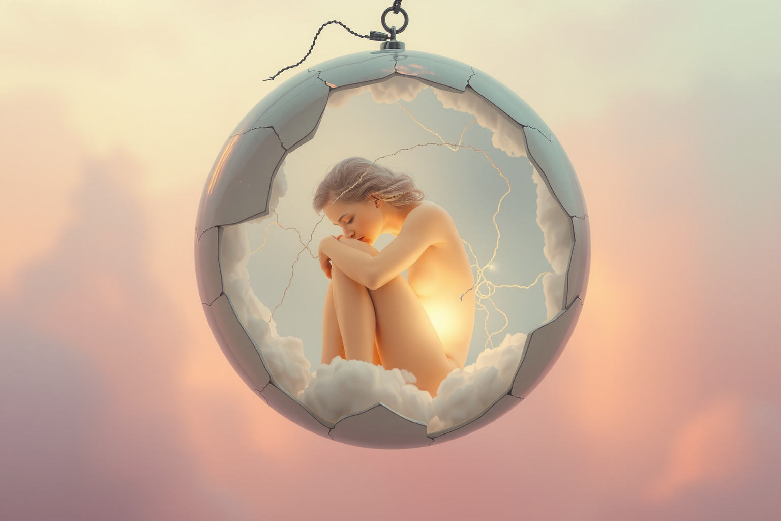 Sognare una serva malata simboleggia debolezza interiore e vulnerabilità nascosta.