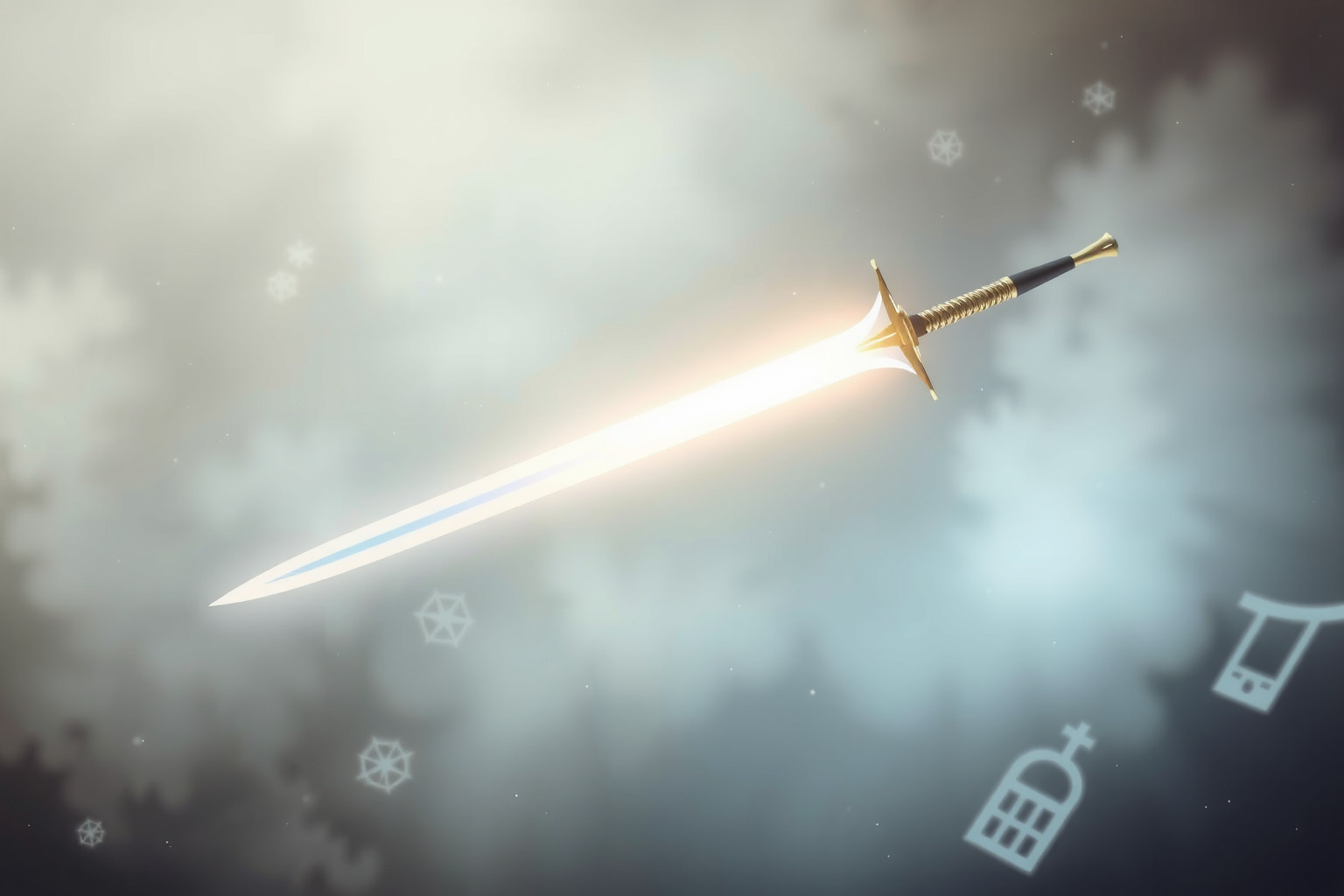 Sognare una spada affilata simboleggia mente lucida e prontezza.