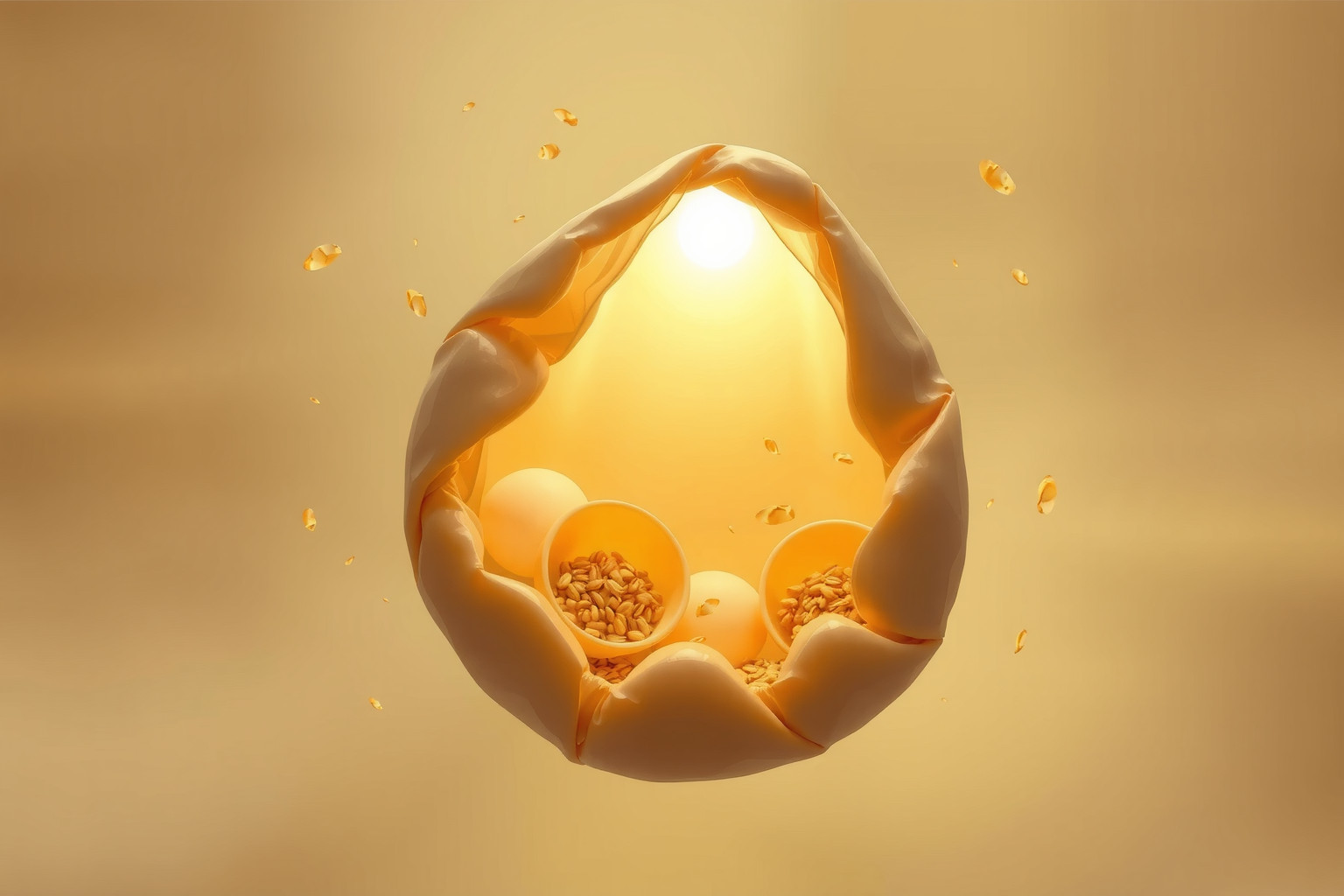 Sognare tasche piene di cibo simboleggia sicurezza e soddisfazione.