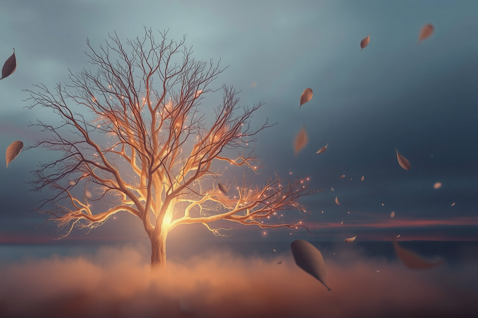 Sognare un’acacia secca simboleggia perdita e delusione imminente.