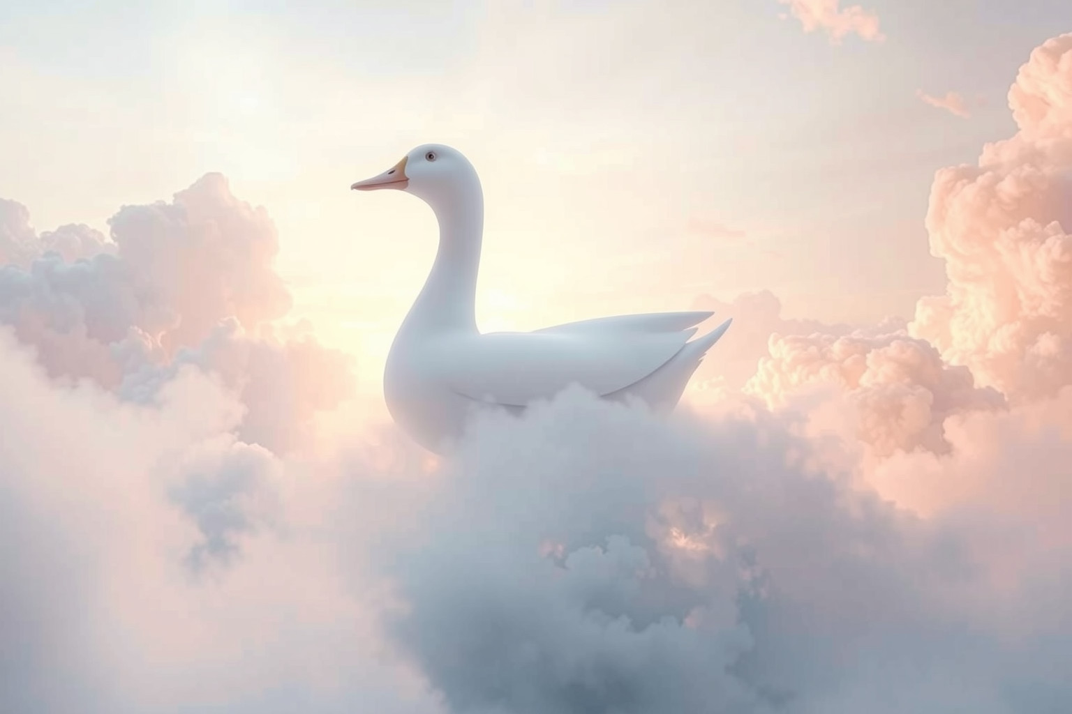 Sognare un'anatra gigante simboleggia abbondanza e forza emotiva.