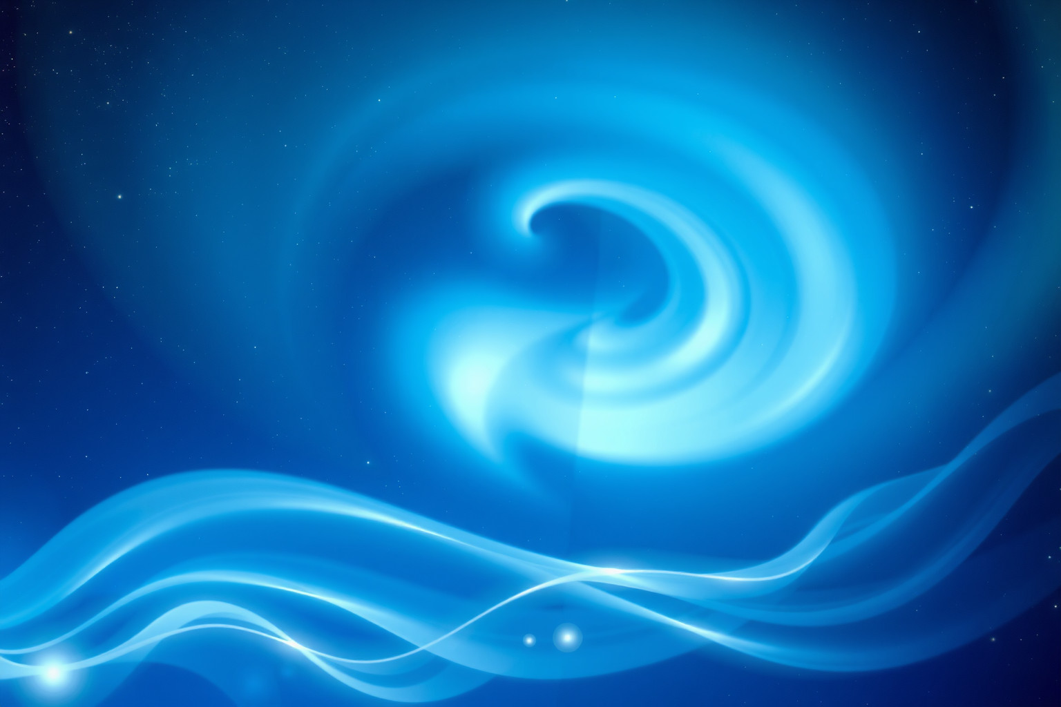 Sognare un’aurora boreale blu simboleggia pace interiore profonda.