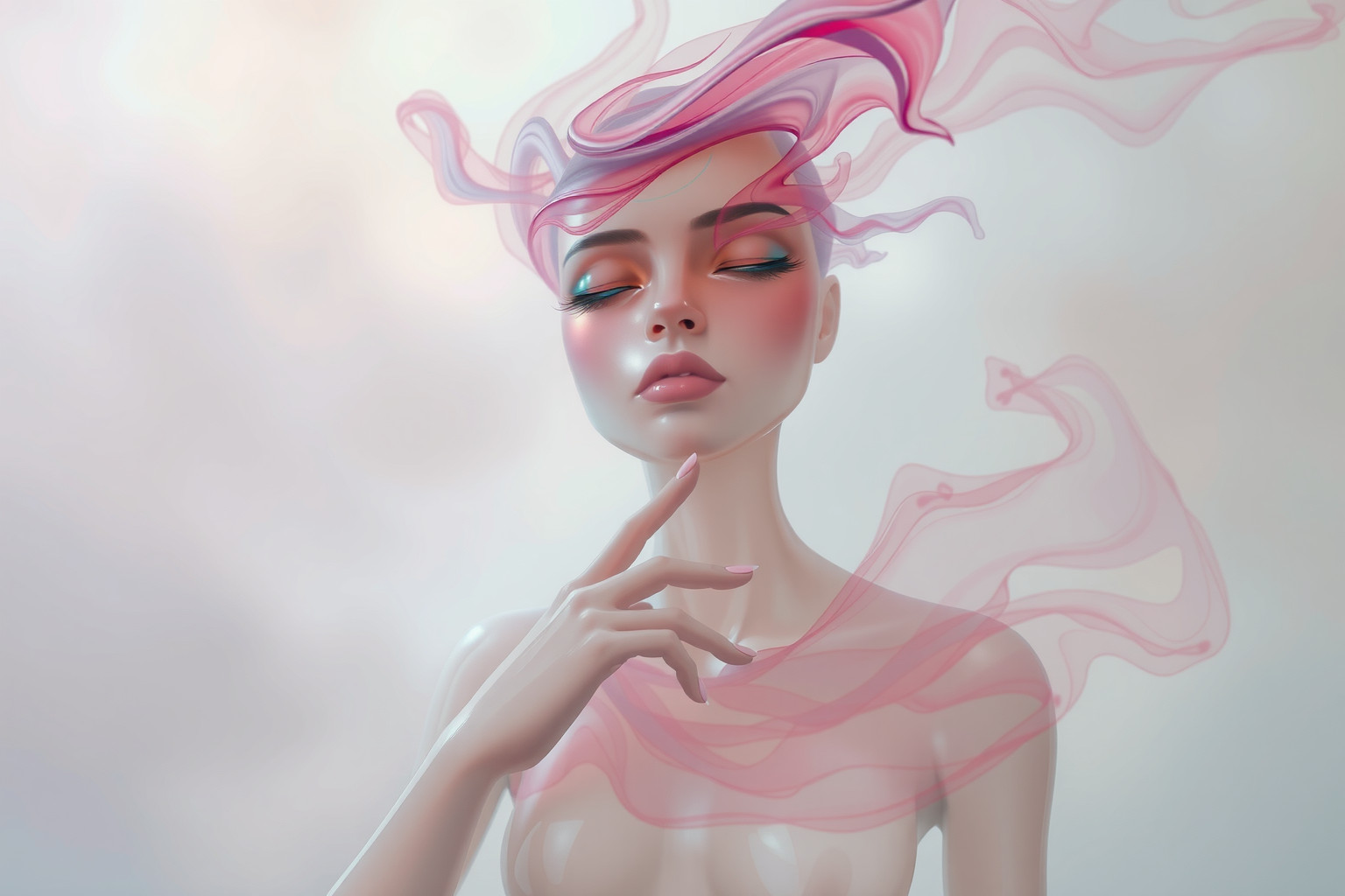 Sognare uno scettico che dipinge unisce dubbio e innovazione creativa.