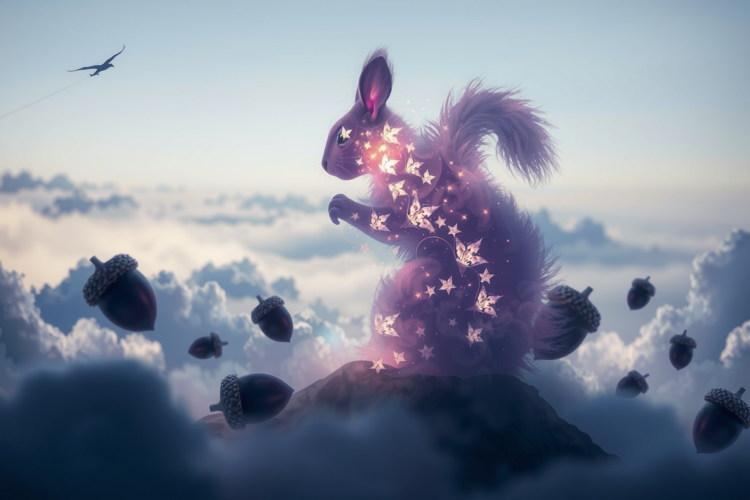 Sognare uno scoiattolo gigante simboleggia forza e abbondanza imminente.