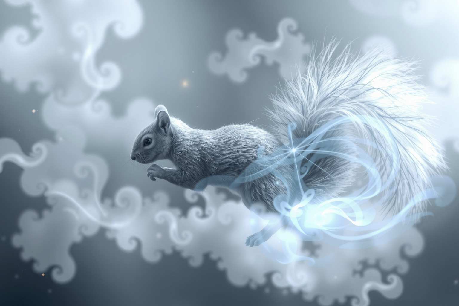 Sognare uno scoiattolo grigio simboleggia prudenza e riservatezza.