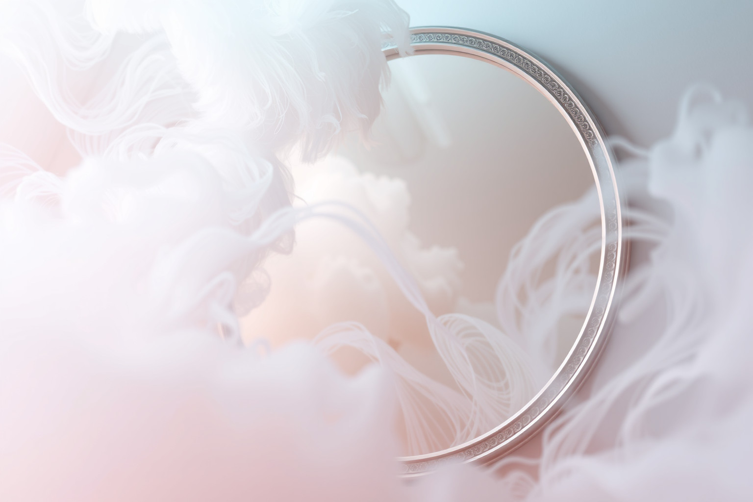 Sognare specchio che scompare indica perdita di identità personale.